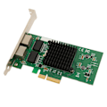 Miniatyrbild 6 av 8: Server Nätverkskort 10 100 1000Mbps RJ45 Port PCI Express X4 Stabilt PCIe Nätverkskort för Dator