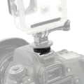 Miniatyrbillede 3 af 8: Aluminiumslegering 1/4 3/8 tommer dobbelt ende adapter skrue møtrik BE lysstativ hot shoe mount fotograferingsudstyr konverter kit