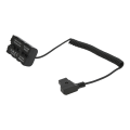 Miniatyrbild 1 av 8: DTap till NPF550 Power för Fill Light Monitor Dummy Batterikoppling Laddare Kit
