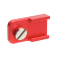 Miniatyrbilde 6 av 8: Kamera Cold Shoe Mount Aluminiumslegering Cold Shoe Mount Adapter med 1/4" skrue for mikrofoner fyllelys