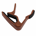 Miniatyrbild 2 av 8: Capo Quick Release String Clamp- set med 5 st gitarrplock för basbanjoMörkt träfärg