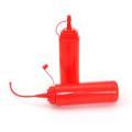 Miniatyrbillede 1 af 5: Fake Spray Ketchup Flaske Prank Salat Flaske Rød Plast Prank Joke Legetøj til aprilsnar Halloween Party