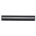 Miniatyrbilde 1 av 8: 320 mm Lengde Svart Aquarium Fish Tank Weir Overflow Comb Avtakbar Marine Sump
