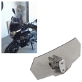 Miniatyrbillede 7 af 8: Universal Motorcykel Styr Aluminiumlegering Styrdæmper Stabilisator Sikkerhedskontrol (Sølv)