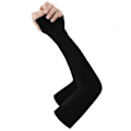 Miniatyrbild 5 av 8: 3 par Arm Sleeves för Sommar utomhus Sol UV-skydd Kylande Is Silke Kompression Arm Sleeve för Män Kvinnor Svart