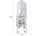 Miniatyrbilde 2 av 4: Halogenlampe G9 25W - 4 stk