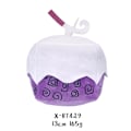 Miniatyrbild 2 av 2: Blox Fruits Djävulens Frukt Fruktlåda Leopardmönstrad Docka Plyschleksak Barnens Födelsedagspresent Semestergåva Purple Dazzle