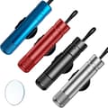Safe Pro X Car Emergency Escape Tool, Automatic Window Hammer For Land And Underwater Silver silver