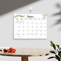 Miniatyrbild 1 av 5: Väggkalender 2024-25 36,8x29 cm - 2024 Planerare fram till juni 2025 - Enkel planering (FMY)