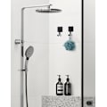 Miniatyrbilde 2 av 5: Selvklebende Kroker Kraftige, Veggkroker for Oppheng, Håndklekroker for Jakker/Morgenkåper/Håndklær for Montering på Badet, 6-Pakning, Svart