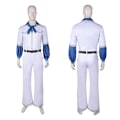 Pikkukuva 2 / 4: ABBA-asu Cosplay-naamiaisasu ABBA Girl Anni Agnetha Benny Bjorn Cosplay 70-luku Naiset Miehet Vintage Paita Halloween Karnevaali Puku M M Agnetha Swimsuit