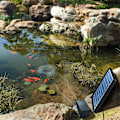 Miniatyrbillede 2 af 3: Solcelledrevet luftpumpe til fiskedamme [JR]