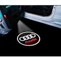 Miniatyrbild 1 av 5: Audi Välkomstljus Dörrlaserprojektion för A4 A5 A6 A7 A8 Q3 Q5 Q7 (2-pack) [JR]