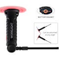 Miniatyrbillede 5 af 5: LED USB Genopladelig Lommelygte, 2 stk. Lyse Lommelygter Arbejdslampe
