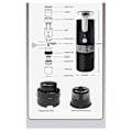 Miniatyrbillede 2 af 5: Trådløs elektrisk kaffemaskine 1200mah USB genopladelig udendørs rejse bil hjem bærbar fuldautomatisk kaffemaskine[ch]