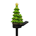 Miniatyrbild 9 av 9: Solcellsdriven julgransljusstake för utomhusbruk 1pc