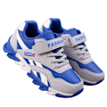 Miniatyrbillede 1 af 3: Drenge Åndbare Mesh Sko Drenge Læder Casual Løbesko BLUE3 BLUE3 29