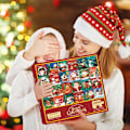Miniatyrbillede 6 af 6: Jigsaw-adventskalender 2024, puslespil-adventskalender 2024 med 24 æsker 1008 brikker, 24 dages adventsnedtælling for voksne børn