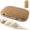 Miniatyrbild 1 av 6: Memory Foam Kudde Utomhus Camping Resa Cervical Kudde Bärbar Lunchpauskudde Långsam Återhämtning Memory Kudde