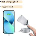 Miniatyrbild 2 av 7: 12V USB LED Läslampa med Touch-brytare, 3W Dimbar Väggspotlight för RV Båt Husbil[JR] 12V LED Reading Light with USB