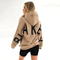 Pikkukuva 1 / 5: Blakely Hupparit Naisten Huppari Pitkähihainen Pusero Hyppysellinen Rento Toppit Khaki Khaki XL XL Khaki