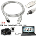 Pikkukuva 1 / 5: Mini DV MiniDV USB-datakaapeli FireWire IEEE 1394 HDV-videokamera PC-muokkaukseen