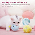 Miniatyrbild 3 av 5: /#/PCS Fågelformad katt leksak boll med kattmynta realistisk interaktiv katt leksak med fågelsånger för bitande avledning tuggning/#/