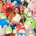 Miniatyrbilde 6 av 7: Squishmallows 8\" vannmelon - Wanda, det utstoppede plysjleketøyet - Perfekt