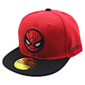 Pikkukuva 1 / 5: Spiderman Baseball-lippis Pojille ja Tytöille, Lasten Snapback Urheilulippis Punainen Red Adjustable