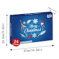 Miniatyrbild 5 av 5: Fiskeadventskalender Jul 2024 - Set med fiskedrag, fiskeutrustning för vuxna män pojkar, fisketillbehör (24 st)