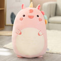 Miniatyrbild 1 av 4: Ny 60 cm Squishmallows Plyschdjur Kawaii Mjuk Stor Kudde Unicorn