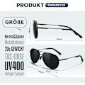 Miniatyrbillede 2 af 5: Solbriller, -Herre-Dame-Pilot-Polariserede Pilot Briller(JS)