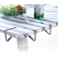 Miniatyrbilde 2 av 4: 4 stk. dukklips for tykke bord, store dukklips i rustfritt stål 7,5x4,5 cm