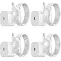 4-pack iPhone-laddare - Snabbladdare - Adapter + 2M Kabel 20W USB-C Vit 4-Pack iPhone (NT) 4-Pack USB-C 4-Pack USB-C 4-pack 4-pack USB-C