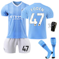 Pikkukuva 1 / 2: 23-24 Manchester City kotipaita 47 Foden Kids 26(140-150CM)
