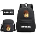 Roblox Backpack School Bag with Large Capacity in Three Sets