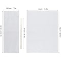 Miniatyrbild 2 av 8: 994338 Stolsöverdrag i Canvas, 1 Set Regissörsstol Canvas Ersättningssits Duk Heminredning Möbeltillbehör (Vit) Vit