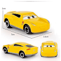 Miniatyrbillede 5 af 5: 6 stk Pixar Cars Lyn McQueen Racerbil Legetøjsbil Sæt Gaveæske