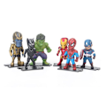 Miniatyrbillede 3 af 6: 6 Pak Marvel Avengers Heltefigurer 7-8 CM