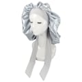 Pikkukuva 1 / 5: Silk Bonnet Naturligt lockigt hår Sova Satin Bonnet silver
