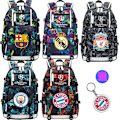 Miniatyrbilde 3 av 5: Liverpool Champions League Trykket Ryggsekk Fritidssportveske Multifunksjonell Dataveske A