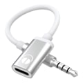 Miniatyrbillede 1 af 5: 3,5 mm Han til Type C Hun Audiokabel Analog Audio Jack Hovedtelefon Audio Adapter til MP3 Afspillere Bærbar Computer Tablets Sølv