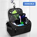 Miniatyrbild 5 av 5: Necessär för män, stor hängande vattentät necessär Makeup Ba