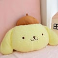 Pikkukuva 1 / 4: 40*45 cm Kawaii Sanrion pehmolelu Kuromi My Melody Kirby Cartoon Anime Nukke Leikkikalut Pehmeä täytetty pehmolelu syntymäpäivälahja lapsille [DB] 45CM-Perfet 45CM 45CM Pompom Purin-3