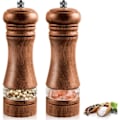 Miniatyrbild 1 av 5: Salt- och pepparkvarn, set om 2 Salt- och pepparkvarn av trä