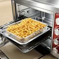 Miniatyrbillede 3 af 9: Bagekurv i rustfrit stål til airfryer ovn udendørs 1pc Solid Color