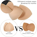 Miniatyrbilde 4 av 5: BH-puter Pads Innsatser 5 par. BH-puter Innsatser Pustende Bcup