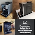 Miniatyrbillede 2 af 5: Silikonmåtte under kaffemaskine (48x30cm), skridsikker underlag til kaffemaskine