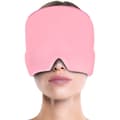 Gel Varm Kall Terapi Huvudvärk Migrän Mössa för Kemoterapi Pink