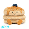 Miniatyrbild 1 av 7: Jellycat Amuseables Fran Pannkaka Plyschleksak 18cm Söt Gåva Mjukt Gosedjur[JR]